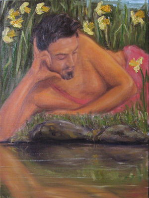 Narcissus
Oil on canvas
