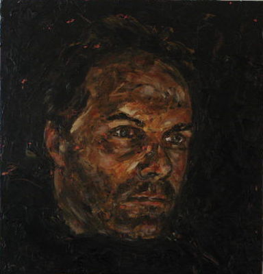 Self Portrait
Oil on panel, 30x40cm
