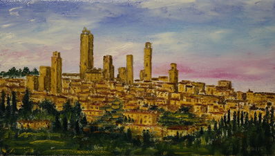 San Gimigniano
Oil on canvas, 30x40cm
Keywords: Tuscany, italy, painting.